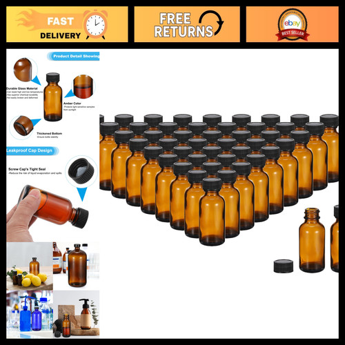 48pcs 1oz glass sample - 1oz,