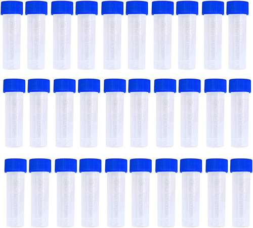 50pcs 5ml plastic graduated - plastic,