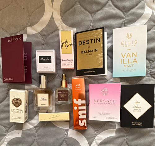 Assorted perfume sample lot - perfume,