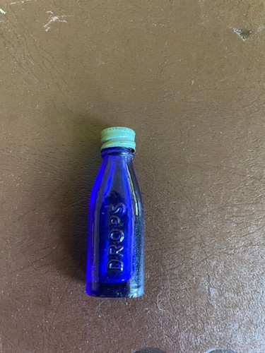 Antique vintage 1920s - vintage, cobalt