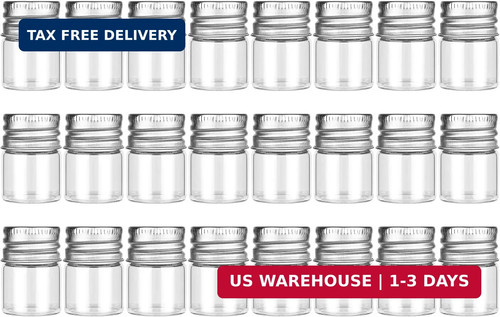 5ml empty sample bottles - empty,