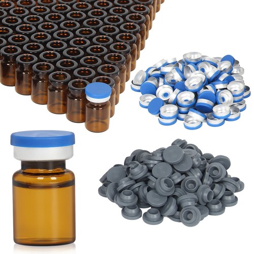 100pcs 10ml amber glass - 100pcs,
