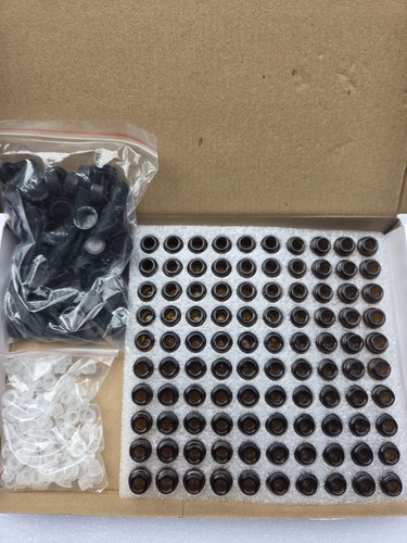 100 1ml amber - 1ml, vials